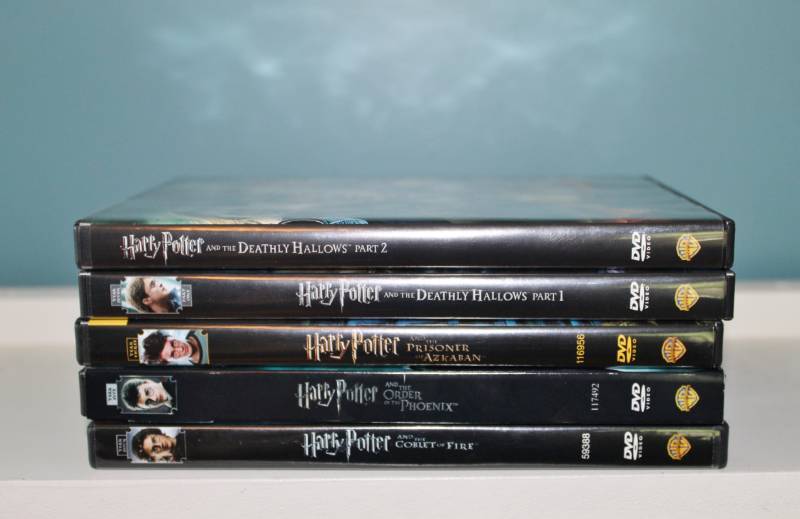 lot 1177 image: Harry Potter collection - 5 DVDs