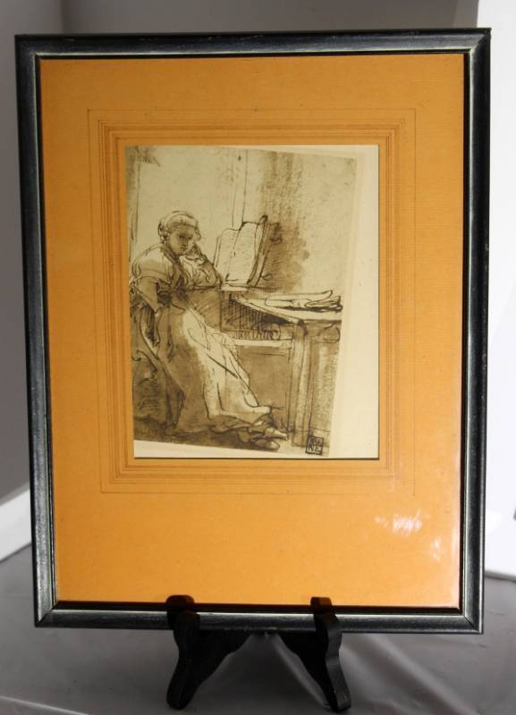 lot 1251 image: Pair Of Vintage Artwork