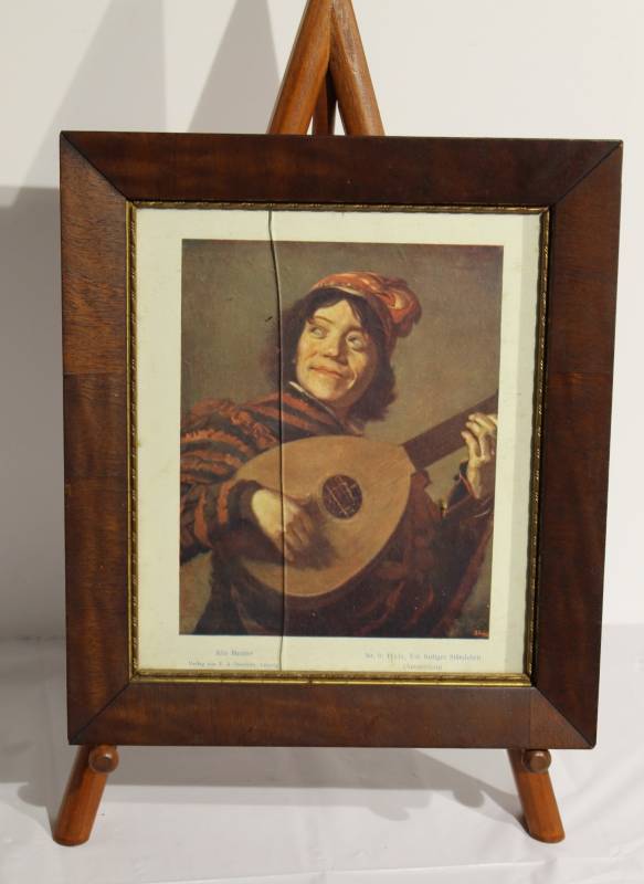 lot 1256 image: Antique Framed Print of Alte Meister