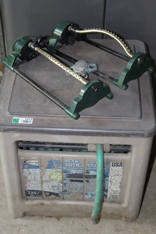lot 1277 image: Suncast hose hideaway & sprinklers