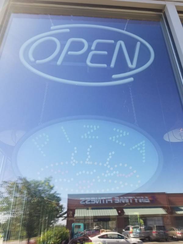 lot 1546 image: Neon Open Sign