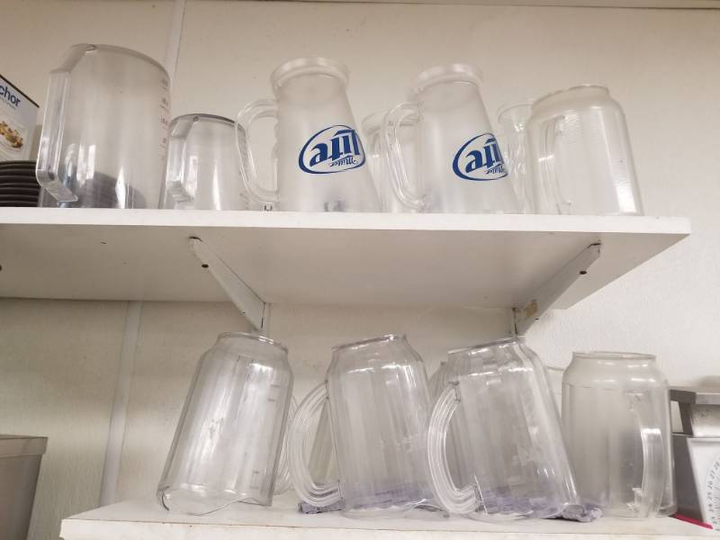 lot 1588 image: Plastic Pitchers