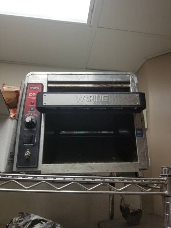 lot 1606 image: Waring Commercial Conveyor Toasting System
