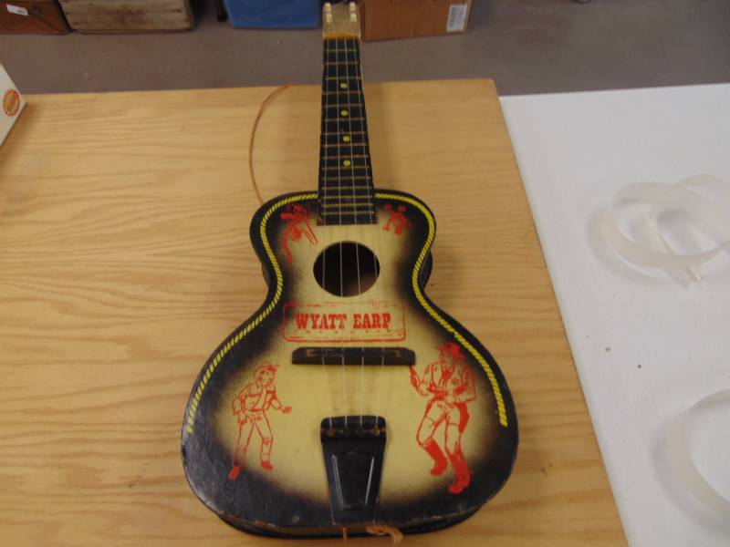 vintage toy guitar