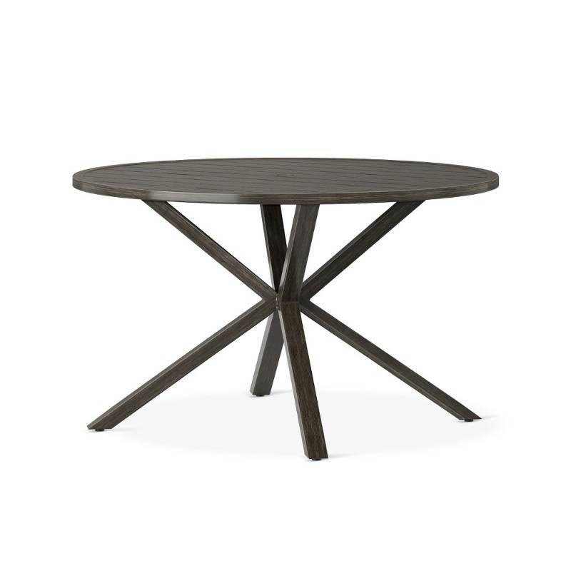 lot 5863 image: Fabron Round Patio Dining Table - Threshold