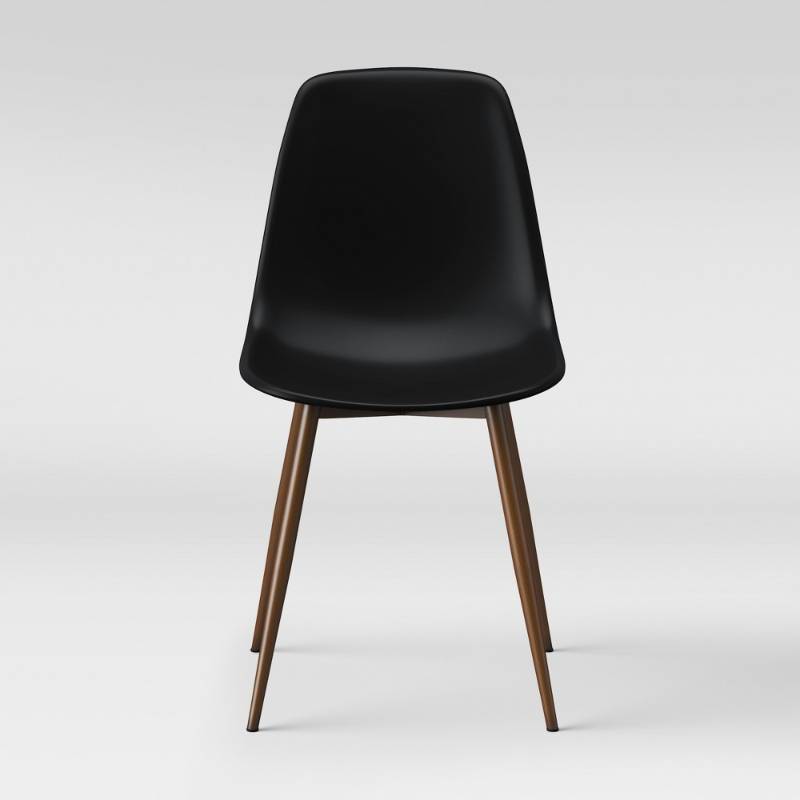 lot 5972 image: Copley Dining Chair - Black Plastic - Project 62