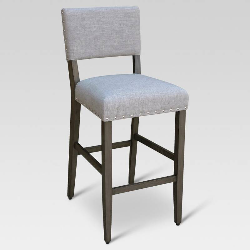 lot 5997 image: 29 Open Back Barstool - Gray - Threshold, Light Gray