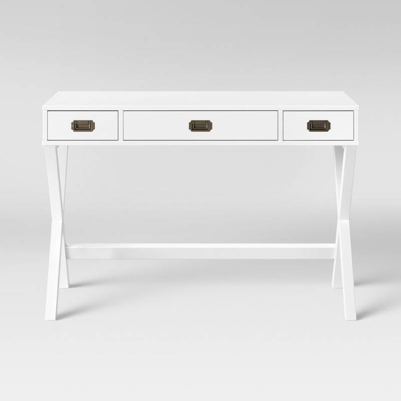 threshold white desk