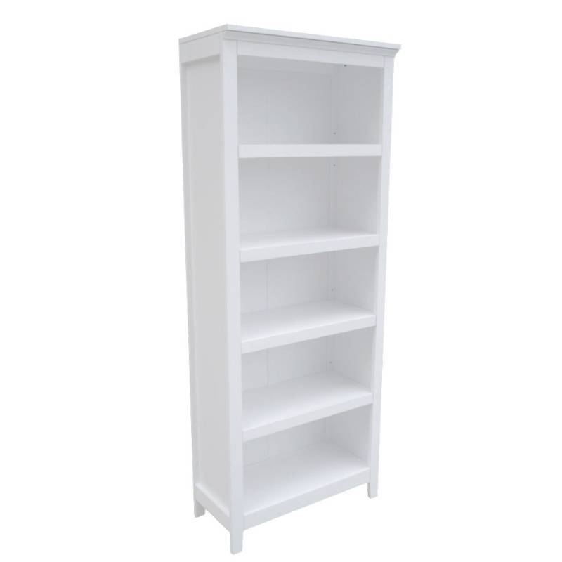 lot 6036 image: Bookcase Threshold Carson 5 Shelf Bookcase - White