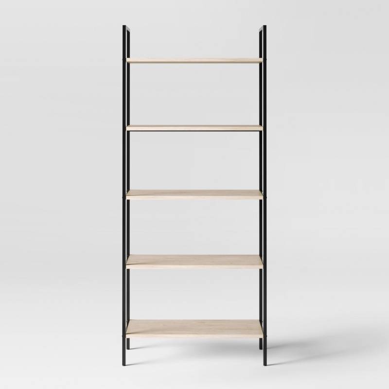 lot 6043 image: Threshold, Darley Bookcase - Vintage Oak