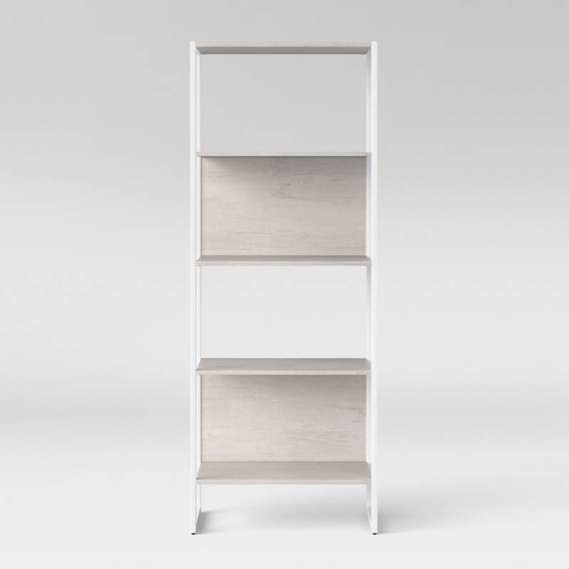 lot 6049 image: 66 Ellis 4 Shelf Bookshelf White - Project 62
