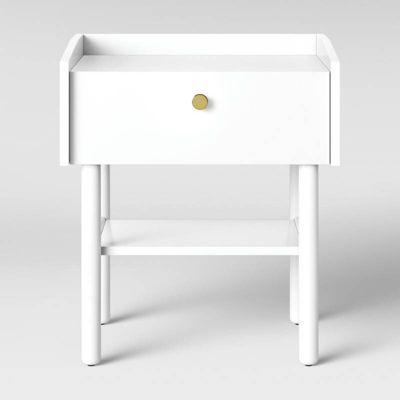 lot 6097 image: Wiley Side Table White - Project 62
