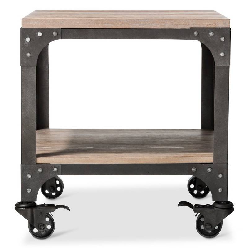 lot 6100 image: End Table End Table Multi-colored