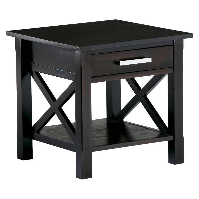 lot 6101 image: Waterloo Collection Dark Walnut Brown End Table