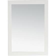 lot 6148 image: Simpli Home Chelsea - Winston Bath Vanity Mirror, White