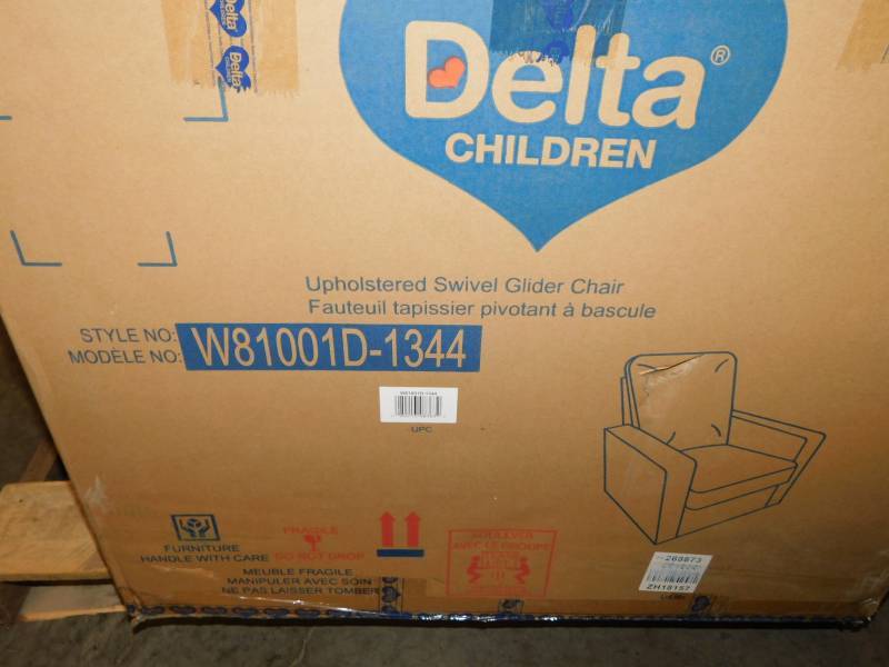 delta children landry nursery glider swivel rocker chair