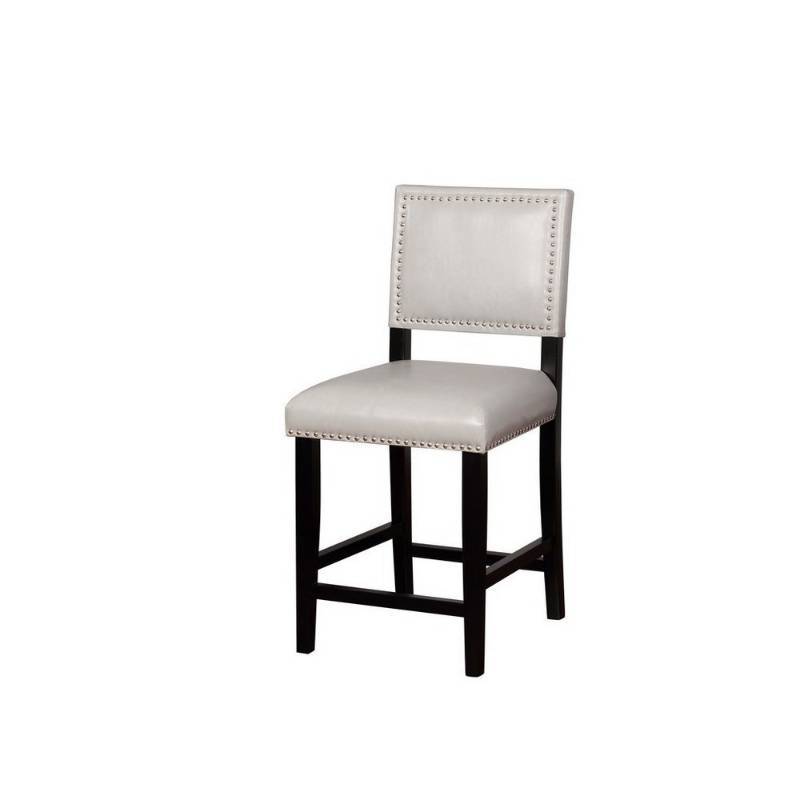 lot 5983 image: Brook Dove Counter Stool Gray - Linon