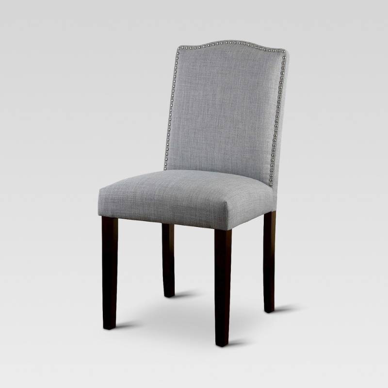 lot 5987 image: Skyline Dining Chair Threshold Camelot Nailhead Dining Chair -