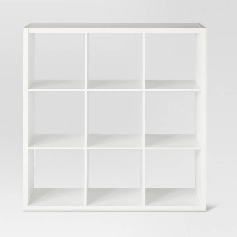 lot 6063 image: Storage Cube Threshold 9 Cube Organizer - White
