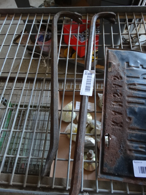 lot 351 image: 2 crow bars.
