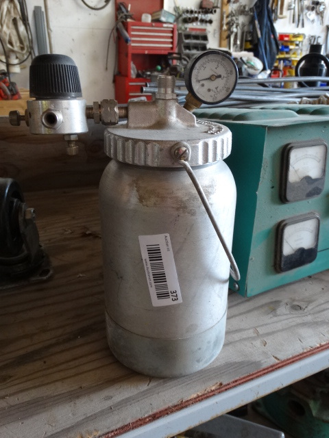 lot 373 image: Paint pot.