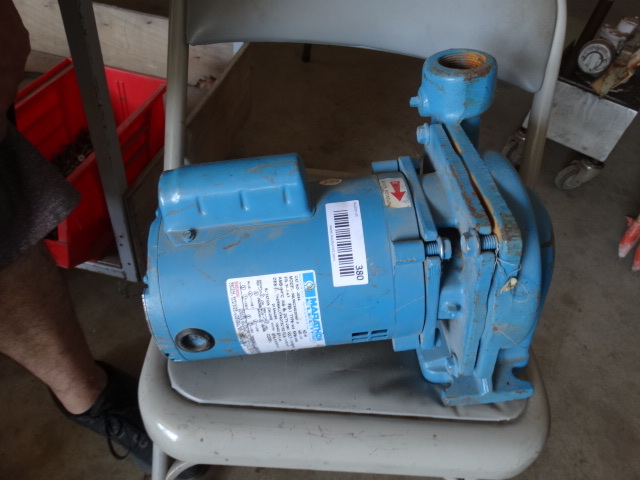 lot 380 image: Marathon electric motor.