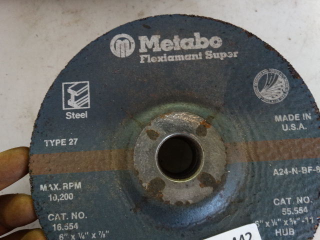 lot 442 image: 7 6 Grinding disk.
