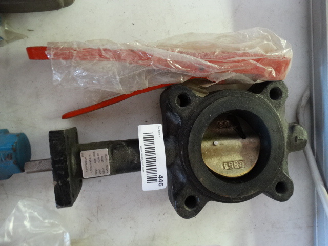 lot 446 image: Butterfly valve.