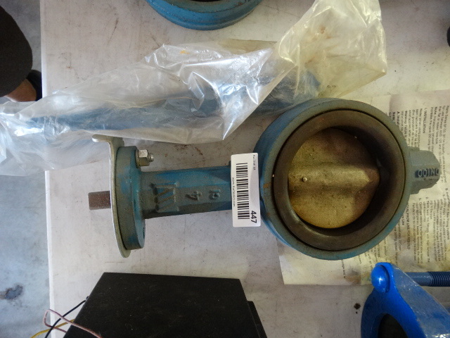 lot 447 image: Butterfly valve.
