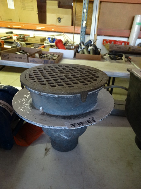 lot 450 image: Sewer floor drain.