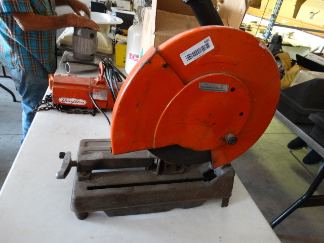lot 460 image: Cut off saw.