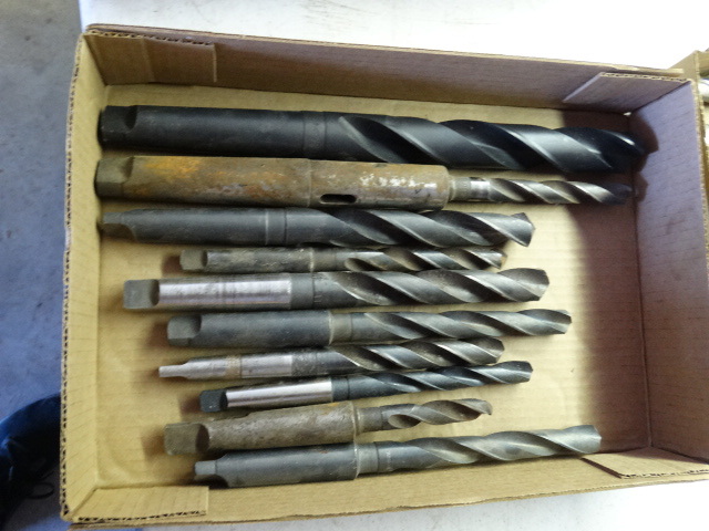 lot 469 image: Lot of various drill bits.