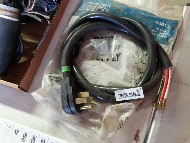 lot 474 image: Range power supply. 6ft.