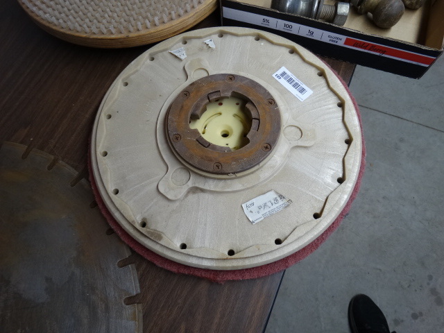 lot 483 image: Floor buffer scour pad.