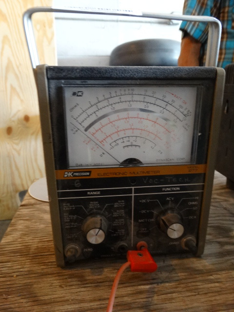 lot 501 image: bk precision electronic multimeter model 277