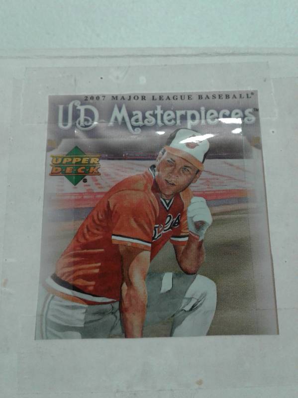 lot 1084 image: Complete 2007 Upper Deck Masterpiece 90 Baseball Card Set - Incredible Set Including Amazing Canvas Style Cards of Babe Ruth, Gehrig, Jeter, Clemente, even Michael Jordan & JFK