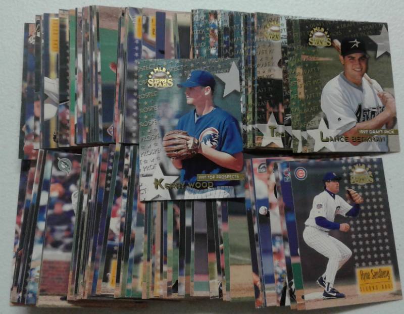 lot 1085 image: Rare 1997 Topps Stars Complete Baseball Card Set with Rookies - 125 Total Baseball Cards