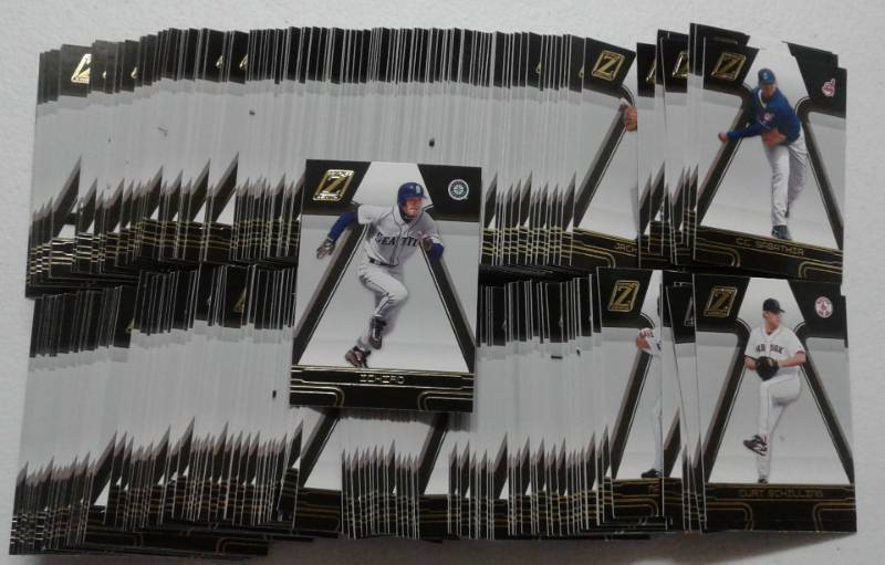lot 1087 image: Complete 2005 Donruss Zenith Baseball Card Set - 300 Baseball Cards - Including Justin Verlander Rookie Card - Including Stars of the Day and Retired Stars
