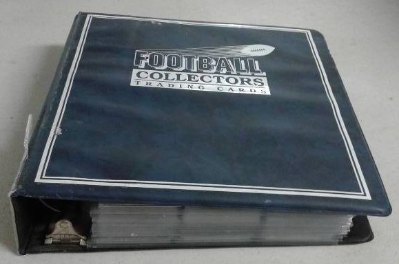lot 1115 image: Binder Full of Hundreds of Football Trading Cards - Lots of Photos, But Many More Cards Than Pictured