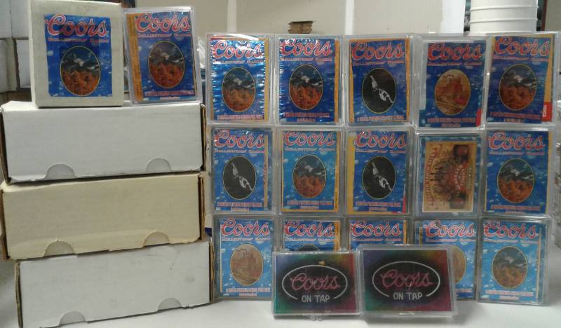 lot 1164 image: Massive Collection of 17 Complete 1995 Coors Collectors Trading Cards - Hundreds of Extra, Thousands of Total Cards - ALL FOR ONE MONEY