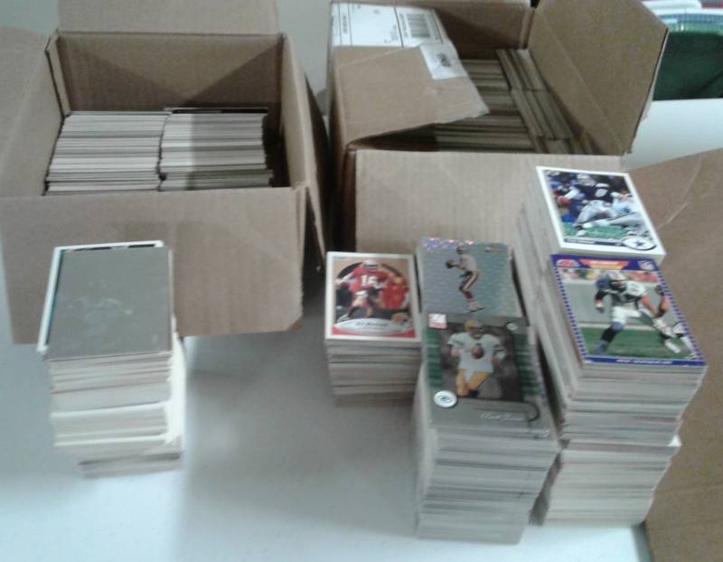 lot 1165 image: Large Collection of Approximately 5,000 Trading Cards - Baseball, Football, Basketball