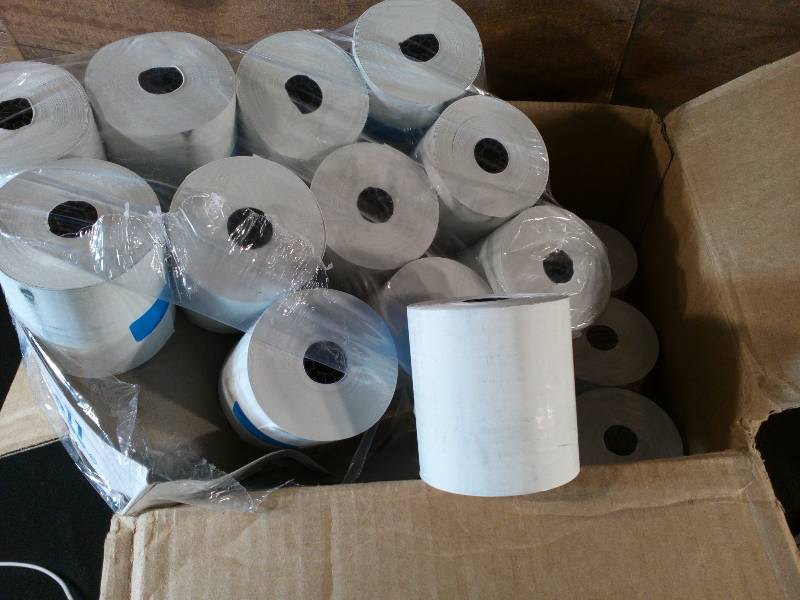lot 3 image: Docuroll 94214 Receipt Paper Rolls 48 Rolls