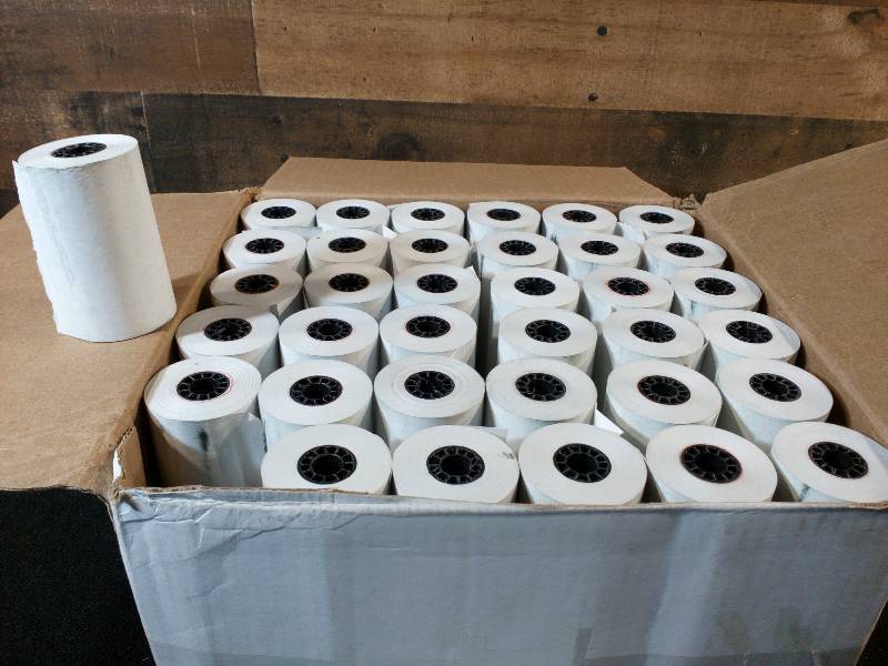 lot 4 image: Thermal Paper Rolls