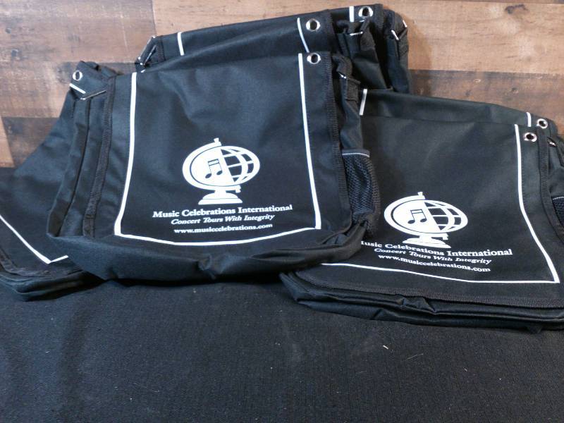 lot 7 image: Music Celebrations International Bags