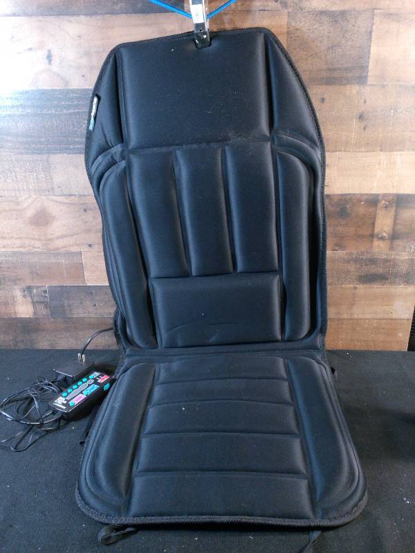lot 19 image: Homedics Back Pleaser Ultra Luxury Massage Seating System w Heat