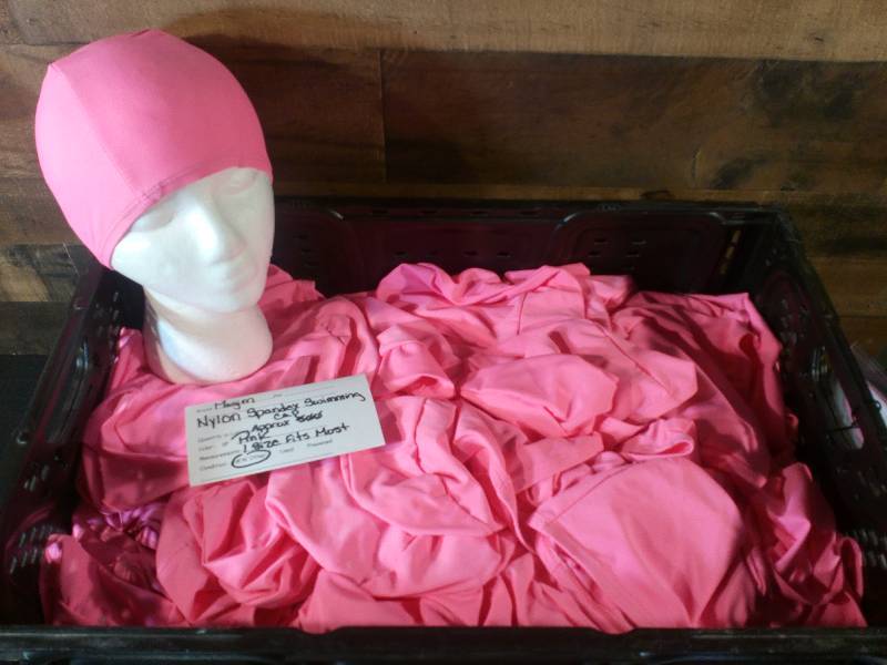 lot 30 image: Magim Nylon Spandex Swimming Caps