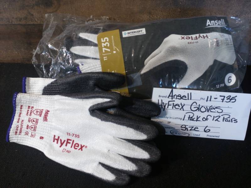 lot 59 image: Ansell 11-735 HyFlex Gloves