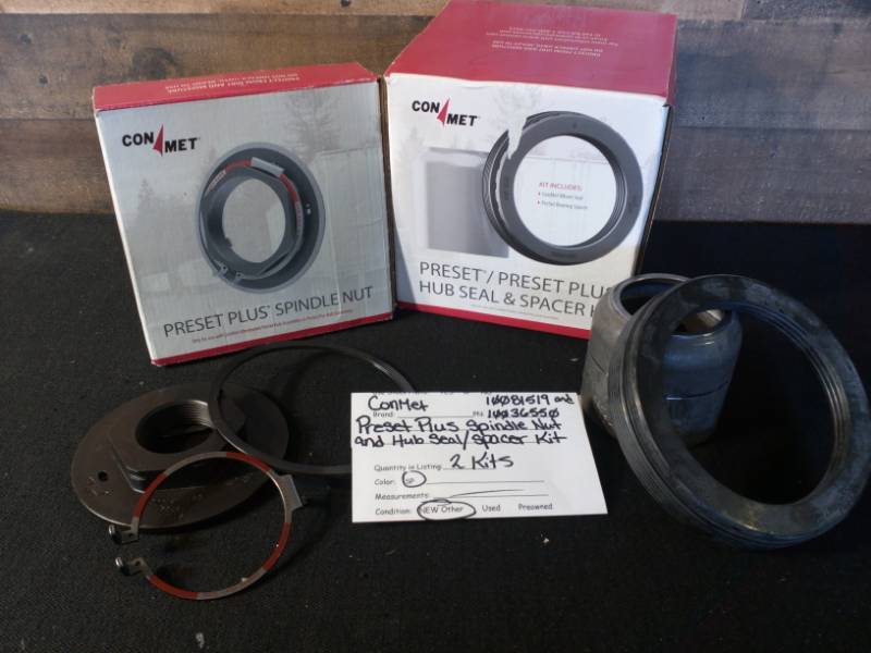 lot 61 image: ConMet Preset Plus Spindle Nut and Hub SealSpacer Kit