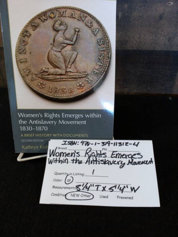lot 79 image: Womens Rights Emerges Within the Antislavery Movement