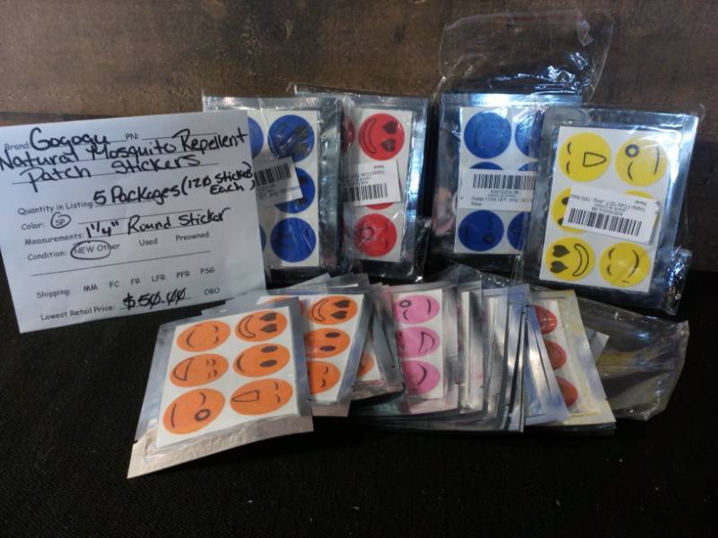 lot 83 image: Gogogu Natural Mosquito Repellent Patch Stickers